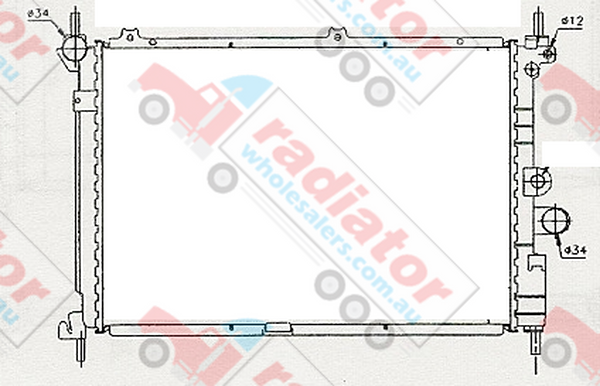 RW027131M Radiator